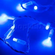 Светодиодная гирлянда ARD-STRING-CLASSIC-10000-WHITE-100LED-FLASH BLUE (230V, 7W)