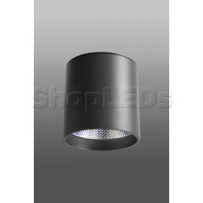 Накладной светодиодный светильник DM-179 (25W, 4100K, 100*100, черный корпус)